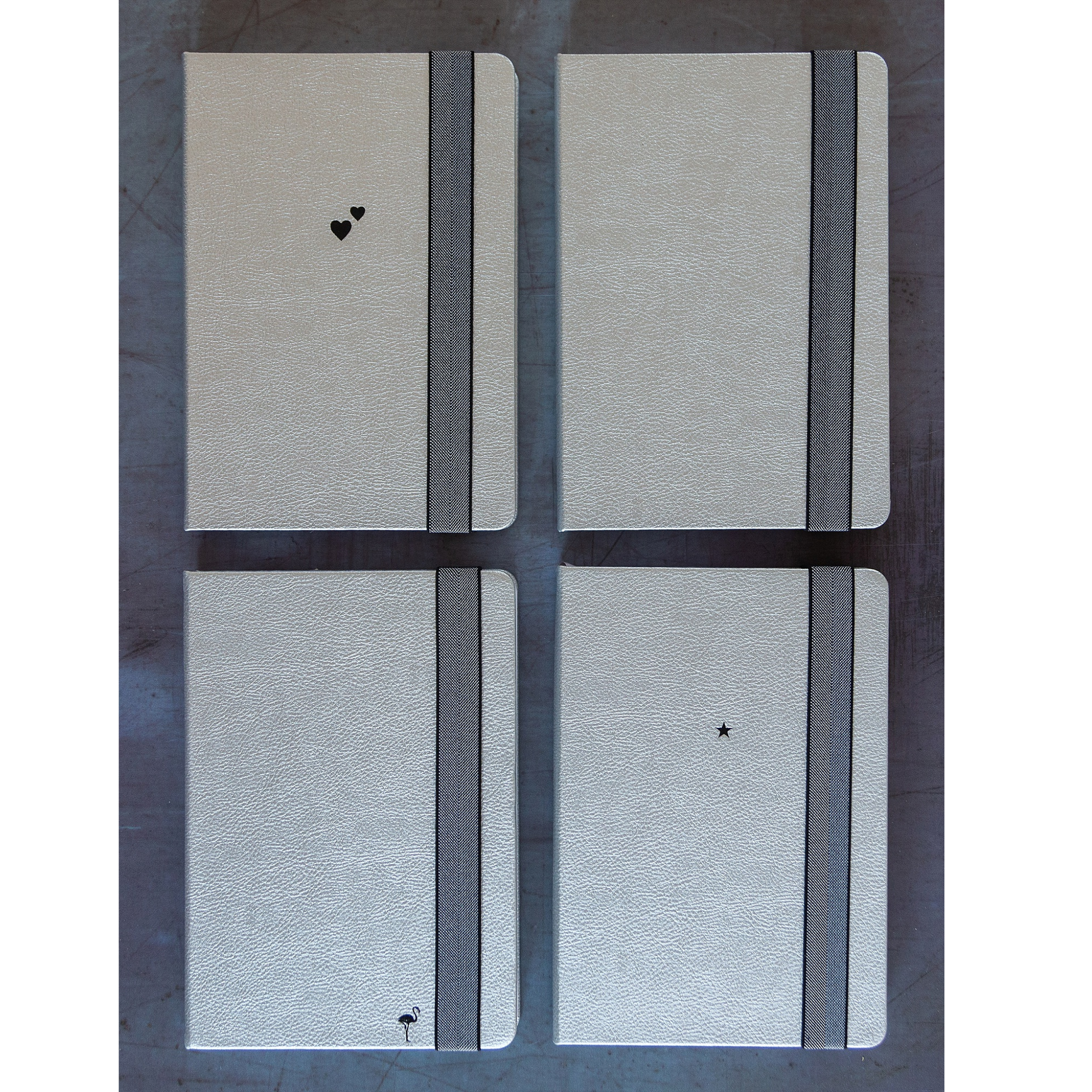 A5 Dot-Grid Faux Leather Notebook (Customisable)