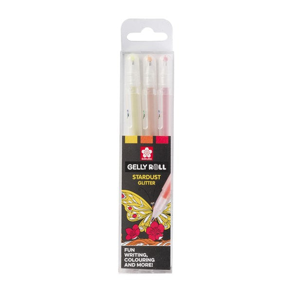Stardust 3-pack Gelly Roll Pens (various)
