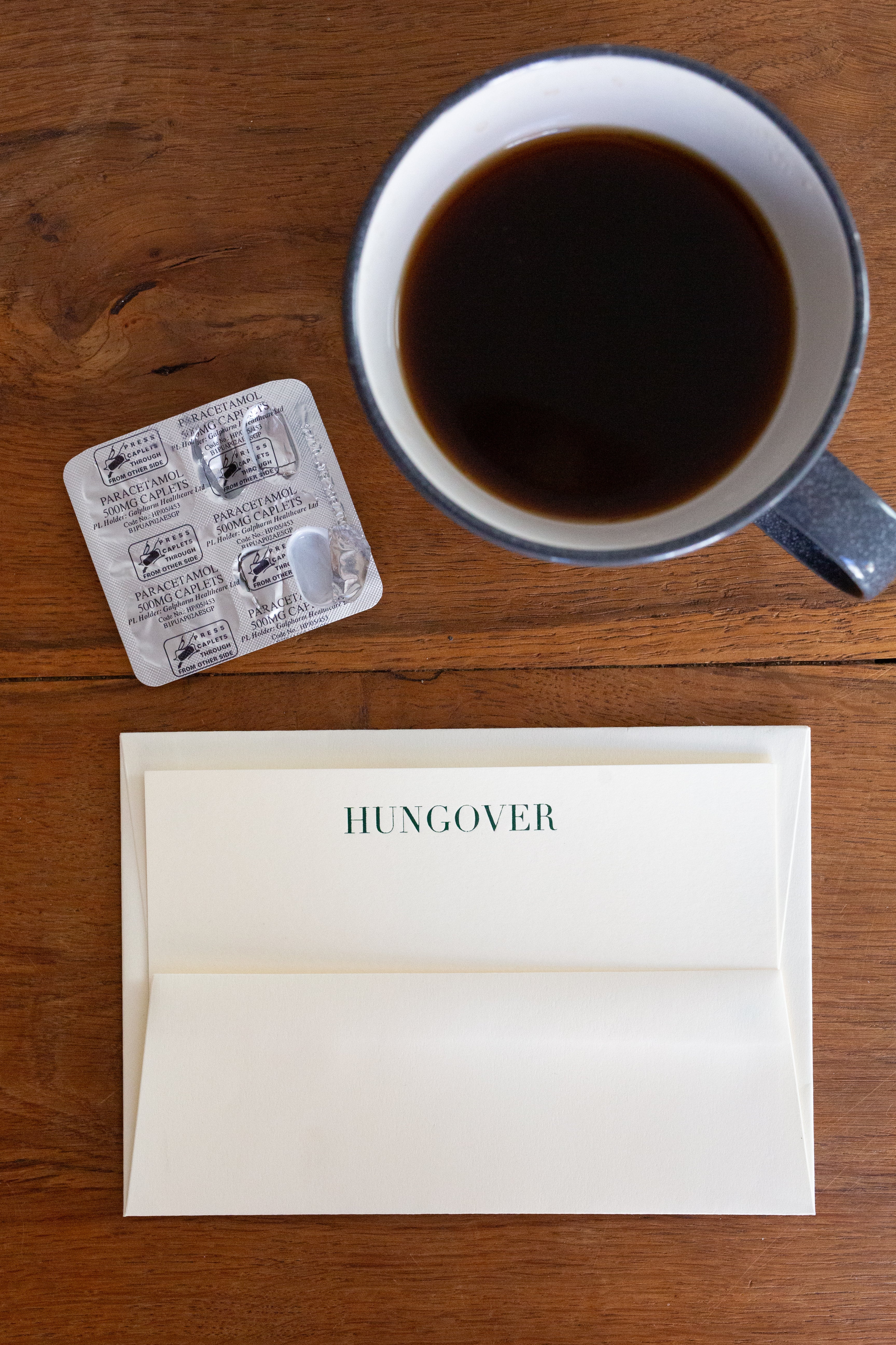 Hungover Notecards with Envelopes (6)